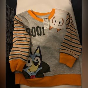 Bluey - 18M - Crewneck - Boo (Halloween art)